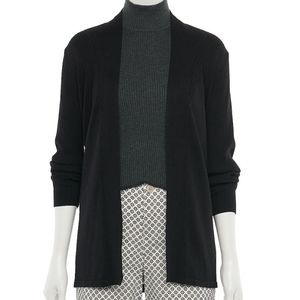 👀50% OFF🖤 NWT‼️ Croft & Barrow Open-front Cardigan